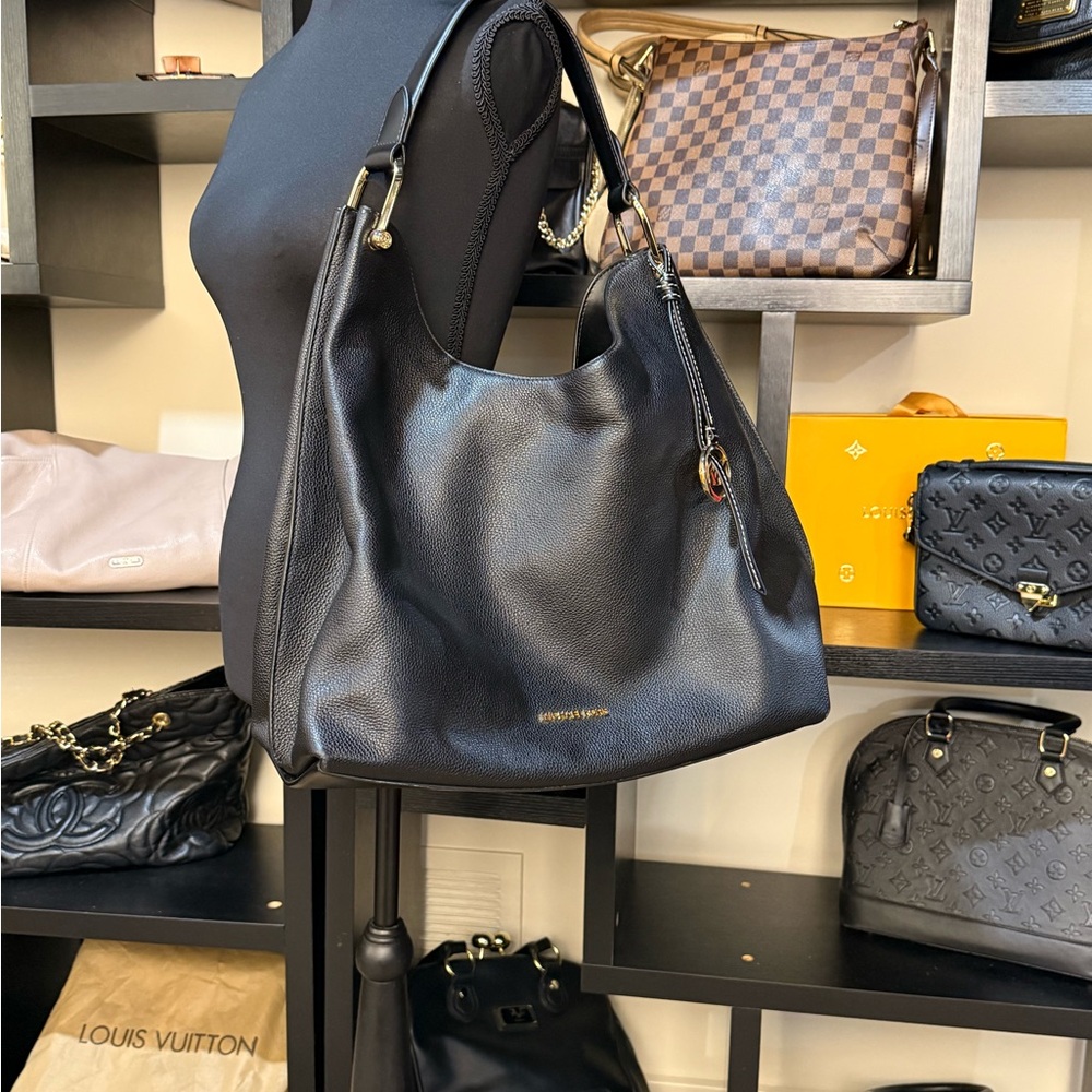Michael Kors Black Leather Women's Bag